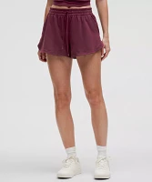 Soft Jersey Mid-Rise Curved-Hem Short 3" | Women's Shorts