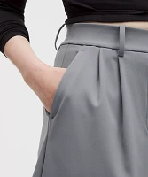 Daydrift Pleated High-Rise Short 7" | Women's Shorts