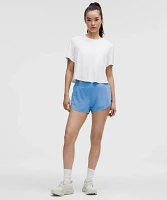 Fast and Free High-Rise Classic-Fit Split Short 3" | Women's Shorts