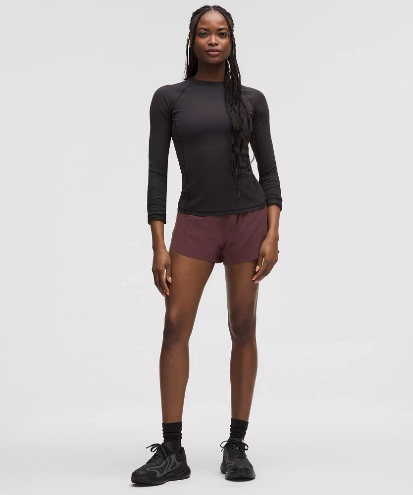Fast and Free High-Rise Classic-Fit Split Short 3" | Women's Shorts