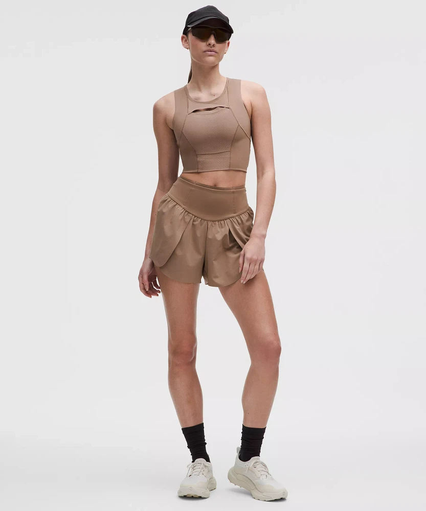 lululemon Go Further High-Rise Split Short 3" | Women's Shorts