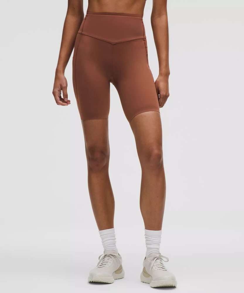 lululemon Go Further High-Rise Race Short 8" | Women's Shorts