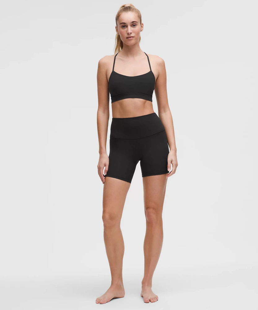 lululemon Align™ High-Rise Ribbed Short 6" | Women's Shorts