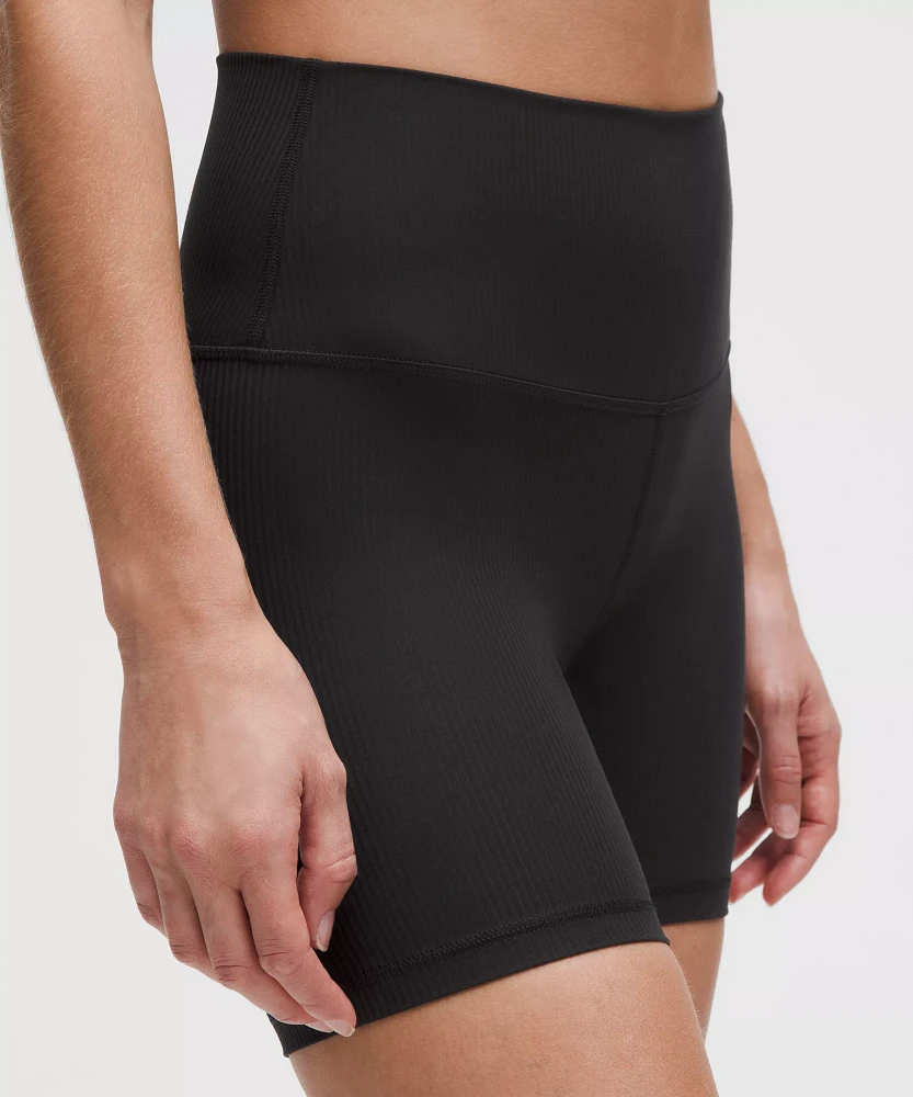 lululemon Align™ High-Rise Ribbed Short 6" | Women's Shorts