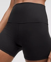 lululemon Align™ High-Rise Ribbed Short 4" | Women's Shorts