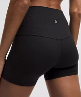 lululemon Align™ High-Rise Ribbed Short 4" | Women's Shorts