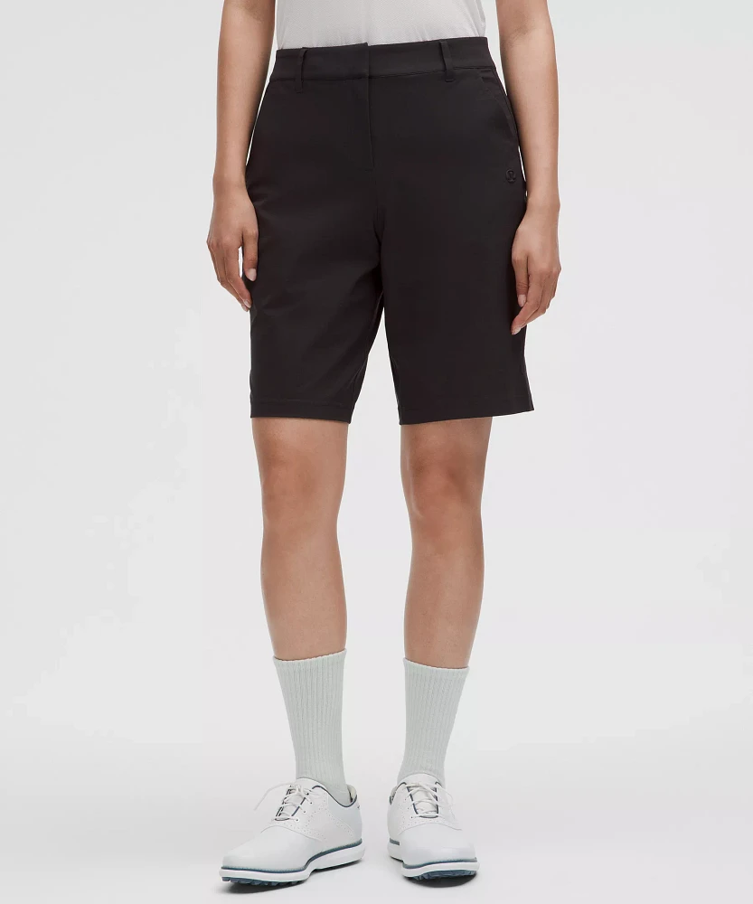 Stretch Twill Bermuda Golf Short 10" | Women's Shorts