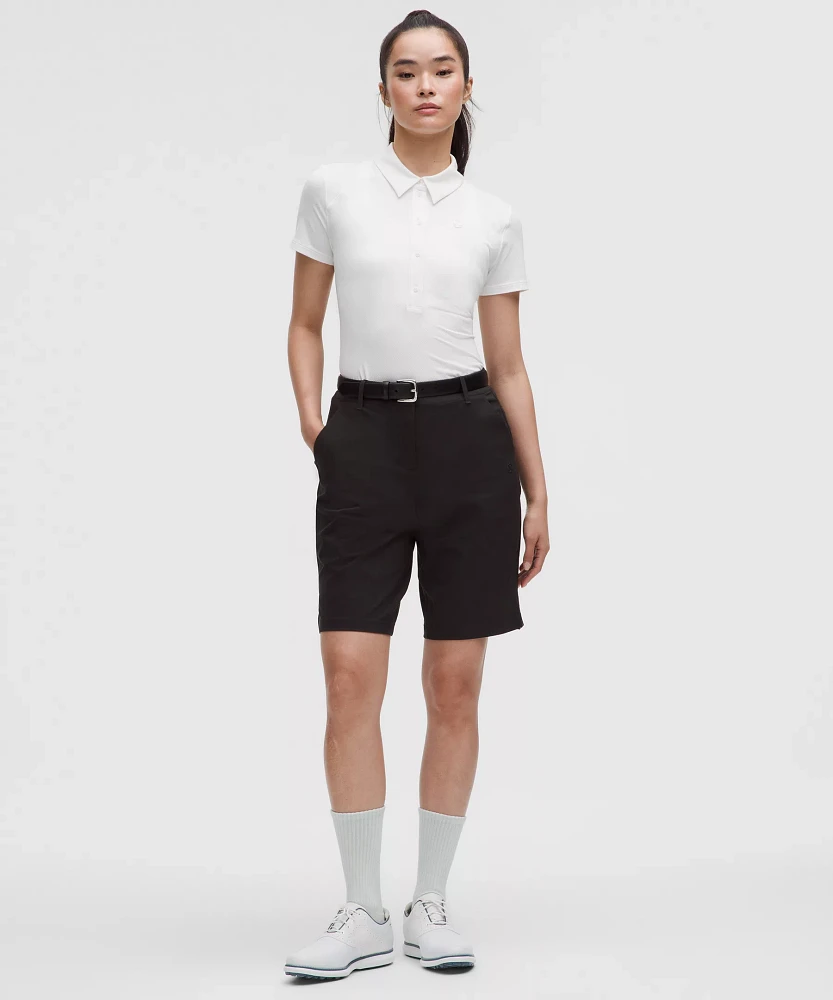 Stretch Twill Bermuda Golf Short 10" | Women's Shorts