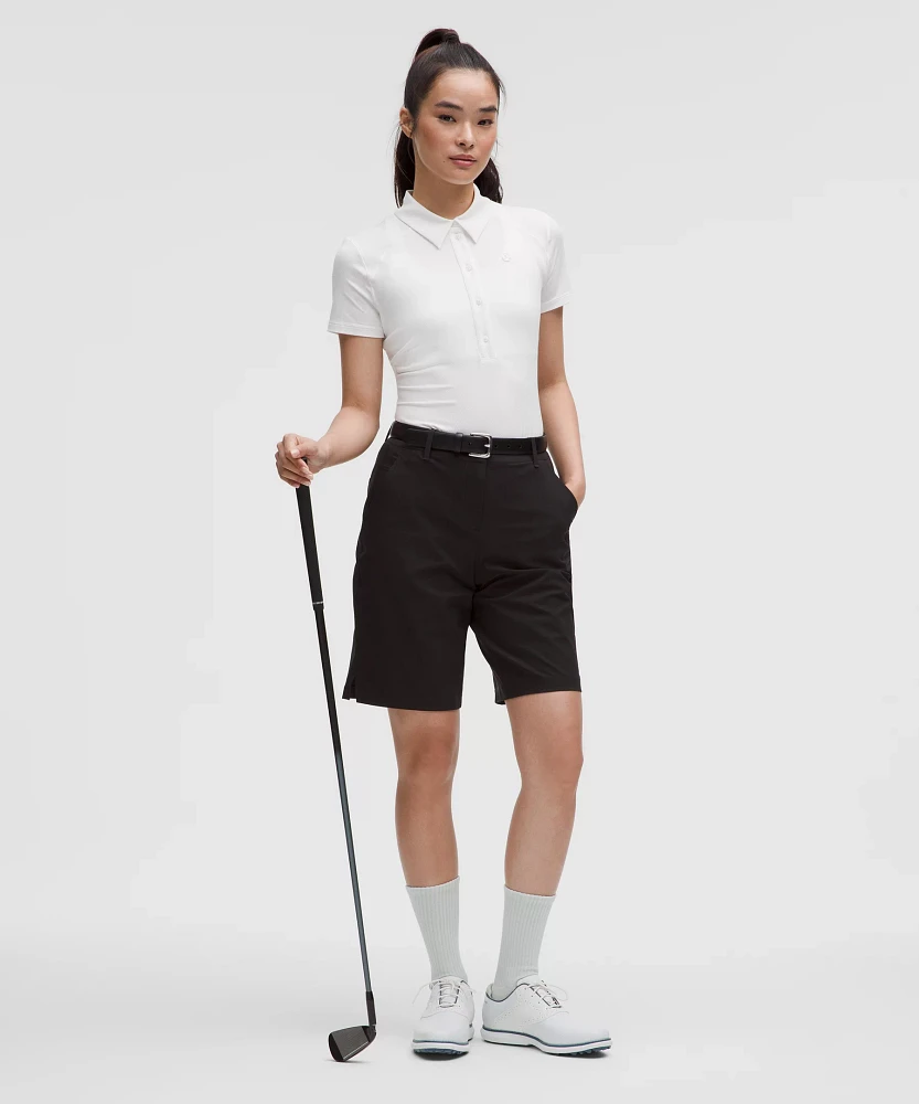 Stretch Twill Bermuda Golf Short 10" | Women's Shorts