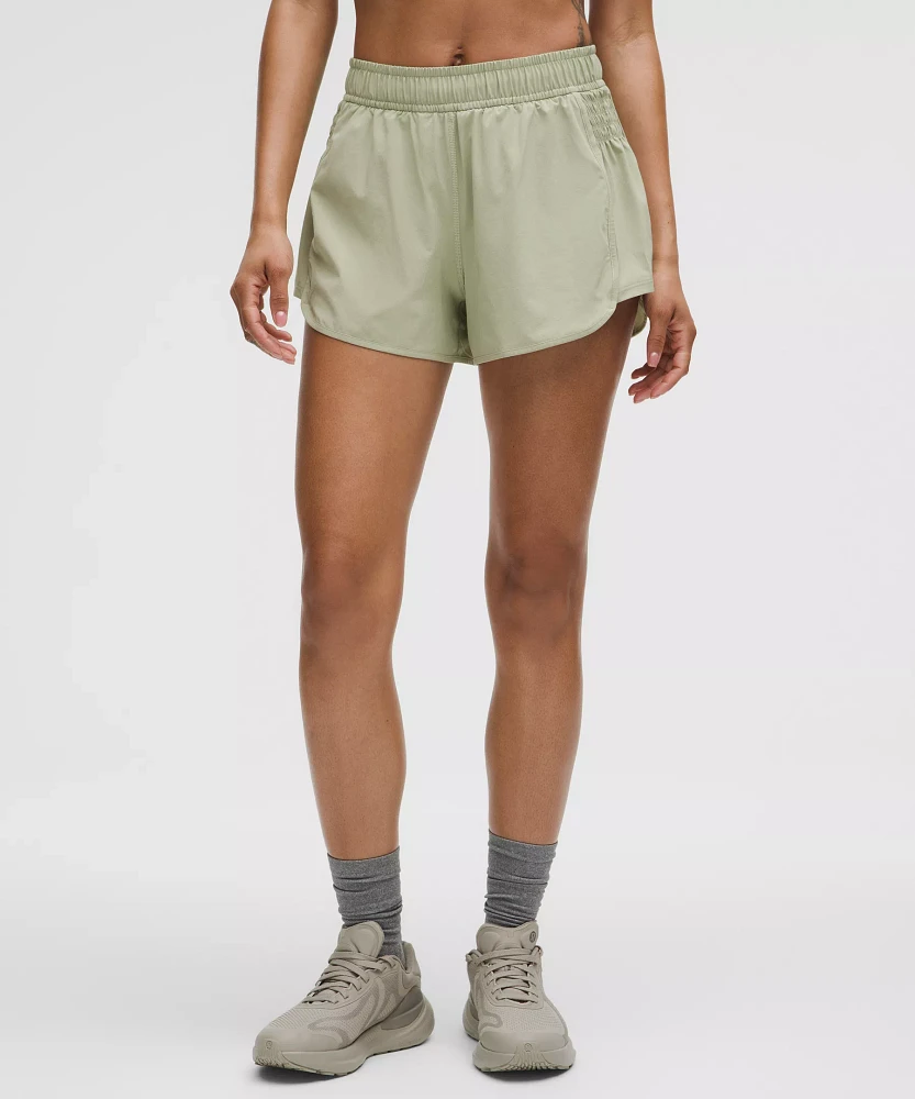 Ruched-Side High-Rise Short 3" | Women's Shorts