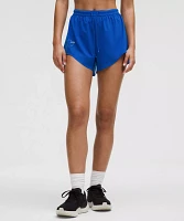 Mile Maker Run Crew Graphic Woven High-Rise Short 3" | Women's Shorts