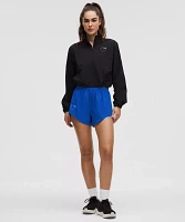 Mile Maker Run Crew Graphic Woven High-Rise Short 3" | Women's Shorts