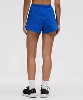 Mile Maker Run Crew Graphic Woven High-Rise Short 3" | Women's Shorts