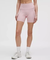 3D Jacquard Diamond Train High-Rise Short 6" | Women's Shorts
