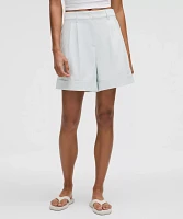 LuluLinen High-Rise Short 6" | Women's Shorts