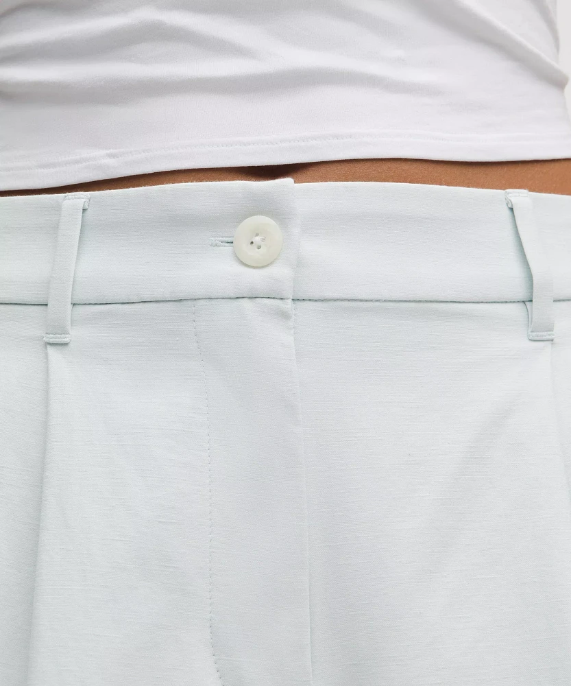 LuluLinen High-Rise Short 6" | Women's Shorts