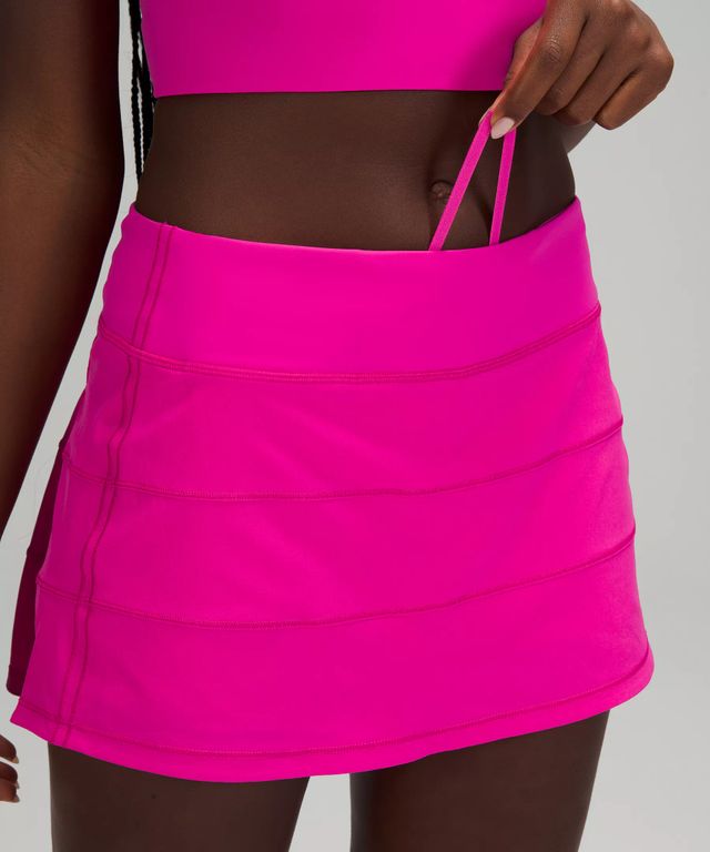 NEW LULULEMON Pace Rival 12 Skirt 2 Lip Gloss