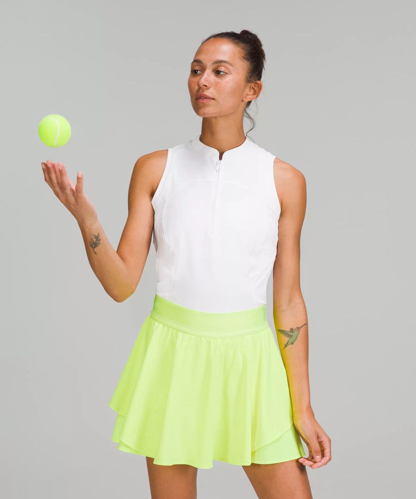 Court Rival Perforated High-Rise Skirt *Long | Women's Skirts