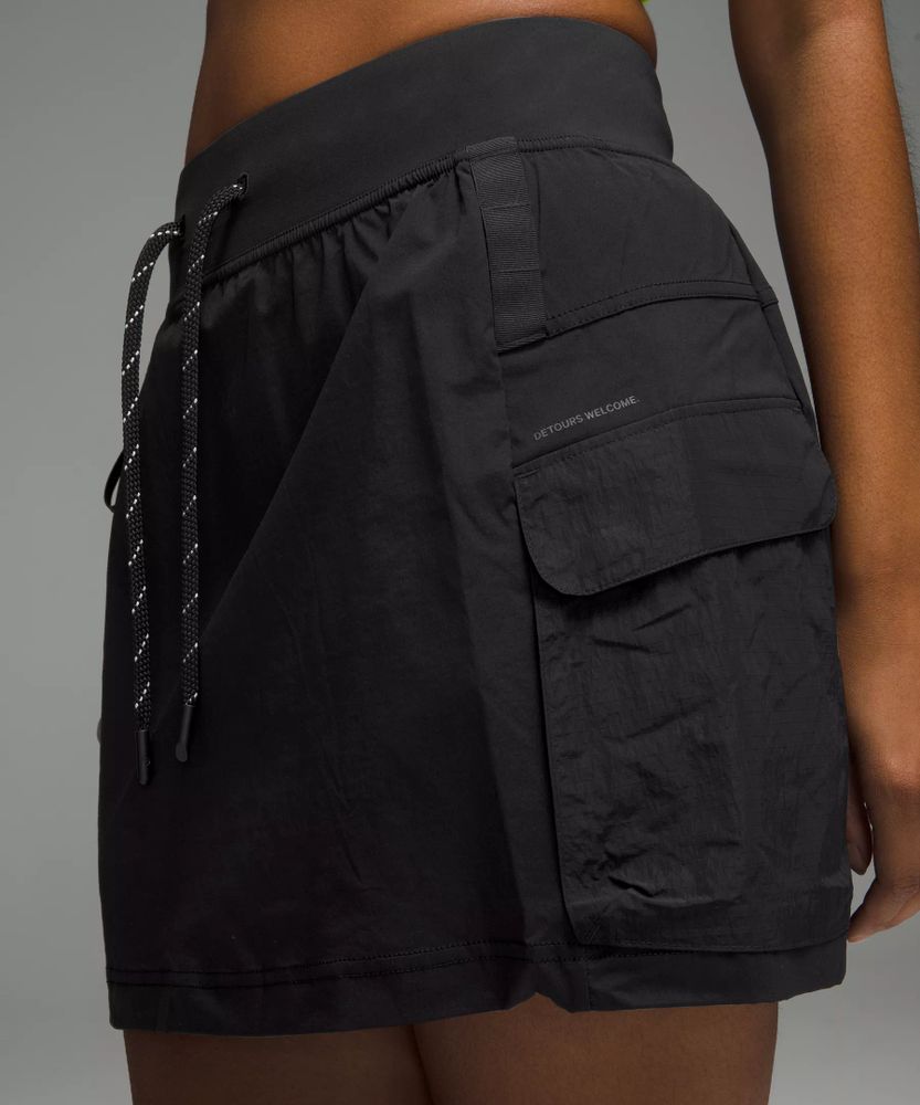 Multi-Pocket Cargo High-Rise Hiking Skirt | Women's Skirts