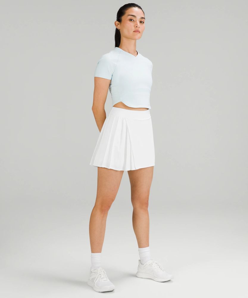 Asymmetrical Pleated Tennis Skirt | Women's Skirts