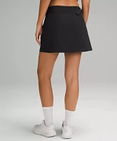 Wrap-Front Mid-Rise Golf Skirt | Women's Skirts