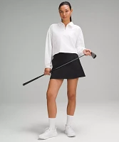 Wrap-Front Mid-Rise Golf Skirt | Women's Skirts