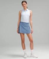 Wrap-Front Mid-Rise Golf Skirt | Women's Skirts