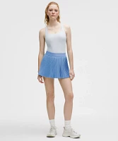 Varsity High-Rise Pleated Tennis Skirt | Women's Skirts
