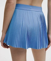 Varsity High-Rise Pleated Tennis Skirt | Women's Skirts