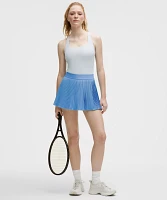 Varsity High-Rise Pleated Tennis Skirt | Women's Skirts