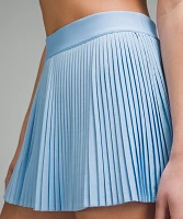 Varsity High-Rise Pleated Tennis Skirt | Women's Skirts