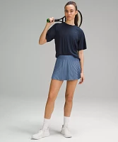 Varsity High-Rise Pleated Tennis Skirt | Women's Skirts