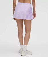 Varsity High-Rise Pleated Tennis Skirt | Women's Skirts