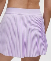 Varsity High-Rise Pleated Tennis Skirt | Women's Skirts