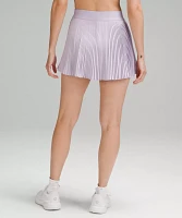 Varsity High-Rise Pleated Tennis Skirt | Women's Skirts