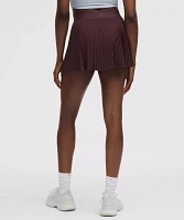 Varsity High-Rise Pleated Tennis Skirt | Women's Skirts