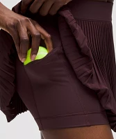 Varsity High-Rise Pleated Tennis Skirt | Women's Skirts