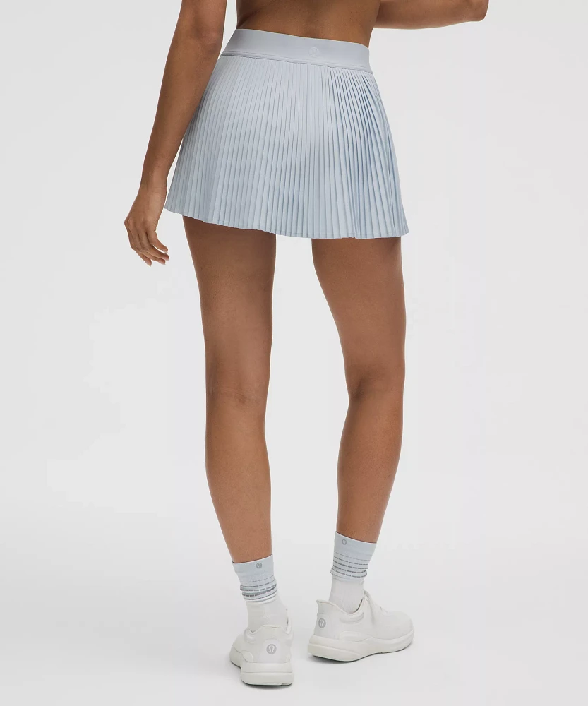 Varsity High-Rise Pleated Tennis Skirt | Women's Skirts