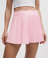 Varsity High-Rise Pleated Tennis Skirt | Women's Skirts