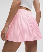 Varsity High-Rise Pleated Tennis Skirt | Women's Skirts