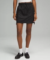 Nylon Cargo Mini Skirt | Women's Skirts