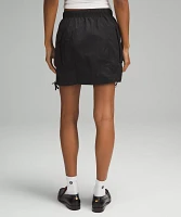 Nylon Cargo Mini Skirt | Women's Skirts