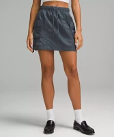 Nylon Cargo Mini Skirt | Women's Skirts