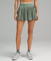 Varsity High-Rise Pleated Tennis Skirt *Tipping Stripe | Women's Skirts