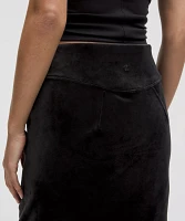 Scuba High-Rise Mini Skirt *Velvet | Women's Skirts