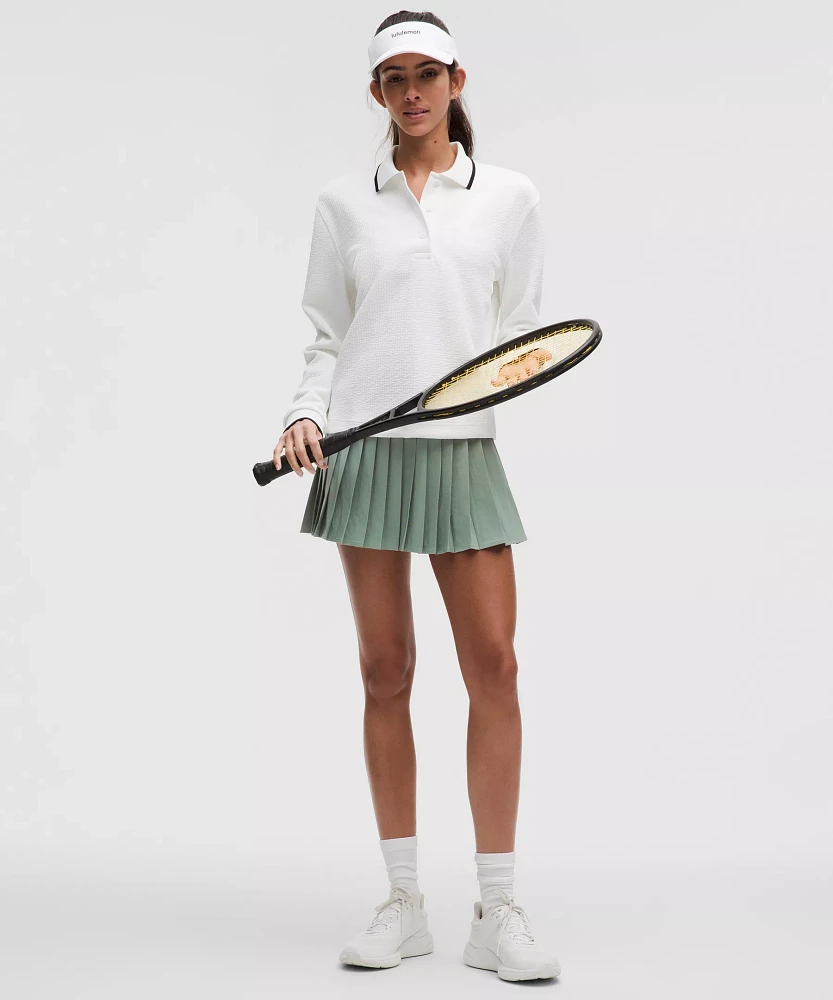 High-Rise Pleated Tennis Skirt | Women's Skirts