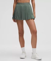 High-Rise Pleated Tennis Skirt | Women's Skirts