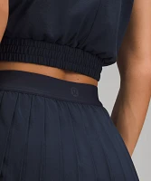 High-Rise Pleated Tennis Skirt | Women's Skirts