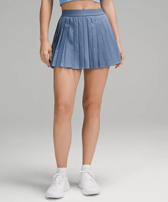 High-Rise Pleated Tennis Skirt | Women's Skirts