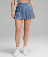 High-Rise Pleated Tennis Skirt | Women's Skirts